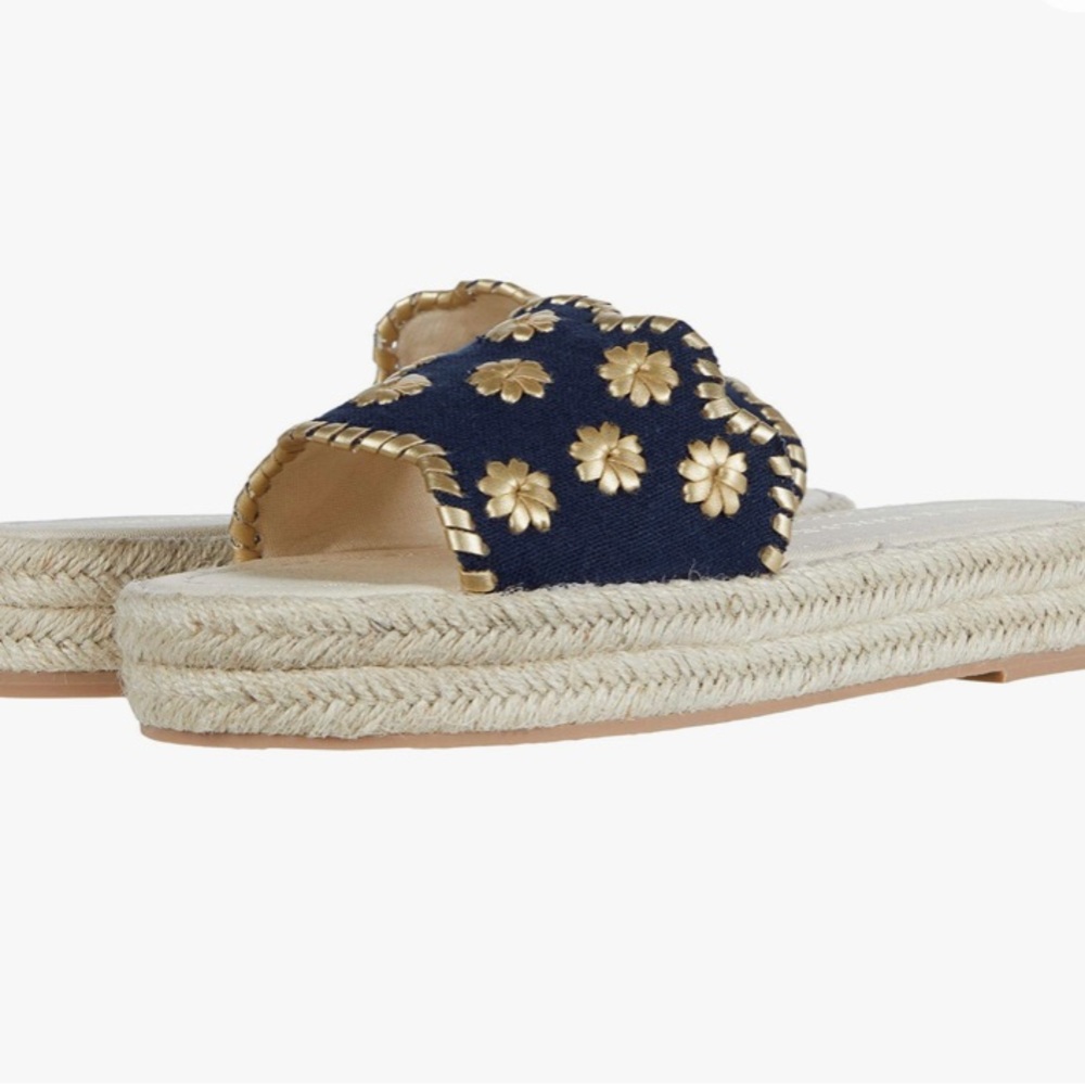 Jack Rogers - Palmer Slide Espadrille, Size 8.5 NWOT